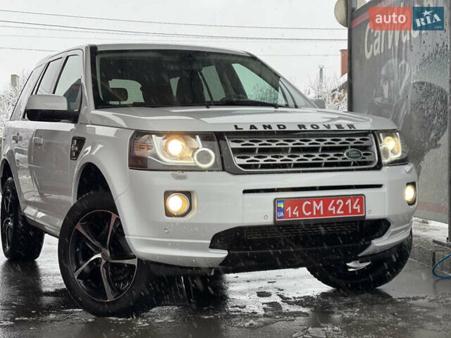 Белый Ленд Ровер Фрилендер, объемом двигателя 2.2 л и пробегом 207 тыс. км за 13950 $, фото 13 на Automoto.ua