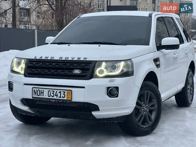 Білий Ленд Ровер Freelander, об'ємом двигуна 2.18 л та пробігом 225 тис. км за 12990 $, фото 13 на Automoto.ua