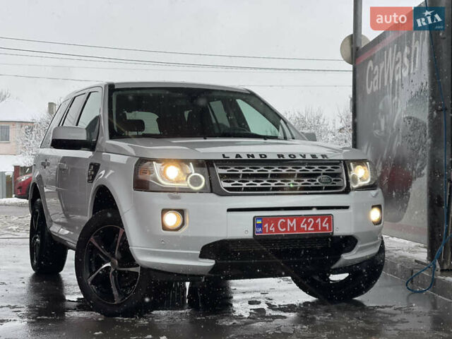 Белый Ленд Ровер Фрилендер, объемом двигателя 2.2 л и пробегом 207 тыс. км за 13950 $, фото 16 на Automoto.ua