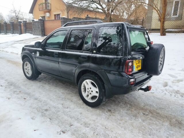 Чорний Ленд Ровер Freelander, об'ємом двигуна 2 л та пробігом 260 тис. км за 3500 $, фото 4 на Automoto.ua
