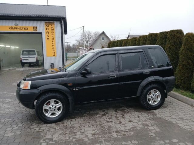 Чорний Ленд Ровер Freelander, об'ємом двигуна 2 л та пробігом 340 тис. км за 2200 $, фото 1 на Automoto.ua