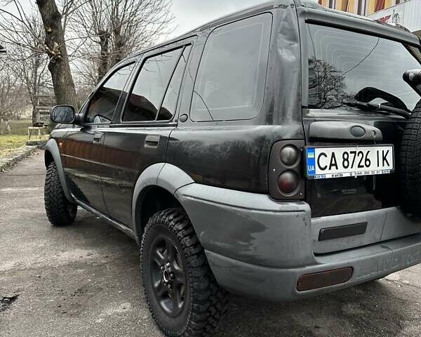 Чорний Ленд Ровер Freelander, об'ємом двигуна 1.99 л та пробігом 204 тис. км за 5300 $, фото 3 на Automoto.ua