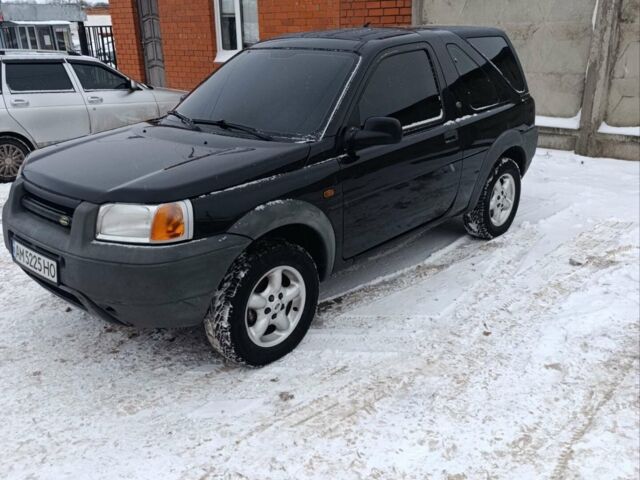 Чорний Ленд Ровер Freelander, об'ємом двигуна 1.8 л та пробігом 222 тис. км за 7500 $, фото 1 на Automoto.ua