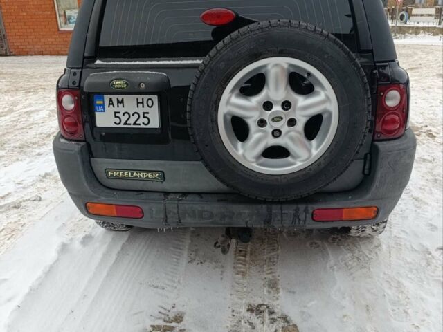 Чорний Ленд Ровер Freelander, об'ємом двигуна 1.8 л та пробігом 222 тис. км за 7500 $, фото 3 на Automoto.ua