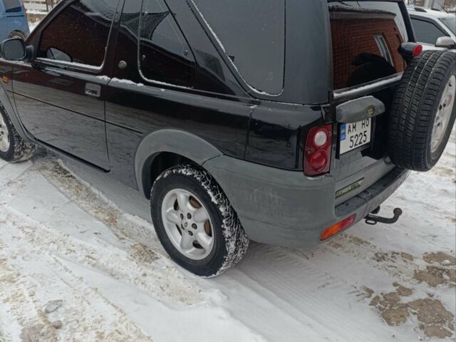Чорний Ленд Ровер Freelander, об'ємом двигуна 1.8 л та пробігом 222 тис. км за 7500 $, фото 4 на Automoto.ua