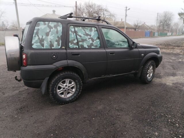 Чорний Ленд Ровер Freelander, об'ємом двигуна 2 л та пробігом 250 тис. км за 4000 $, фото 3 на Automoto.ua