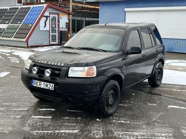 Чорний Ленд Ровер Freelander, об'ємом двигуна 1.8 л та пробігом 180 тис. км за 2850 $, фото 1 на Automoto.ua