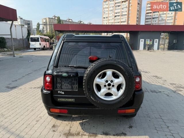 Чорний Ленд Ровер Freelander, об'ємом двигуна 2 л та пробігом 280 тис. км за 3000 $, фото 4 на Automoto.ua