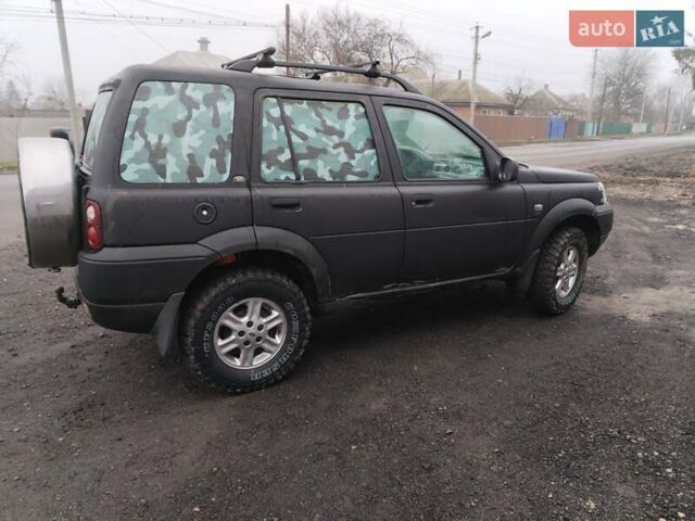 Чорний Ленд Ровер Freelander, об'ємом двигуна 2 л та пробігом 250 тис. км за 5000 $, фото 2 на Automoto.ua