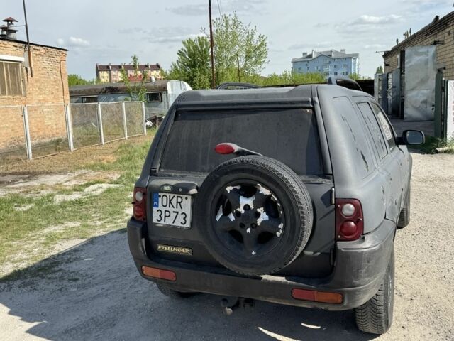 Чорний Ленд Ровер Freelander, об'ємом двигуна 2 л та пробігом 250 тис. км за 1600 $, фото 6 на Automoto.ua