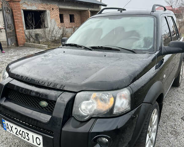 Черный Ленд Ровер Фрилендер, объемом двигателя 2.5 л и пробегом 130 тыс. км за 6500 $, фото 1 на Automoto.ua