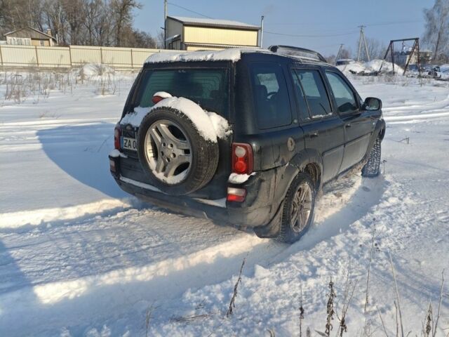Чорний Ленд Ровер Freelander, об'ємом двигуна 2 л та пробігом 300 тис. км за 3800 $, фото 2 на Automoto.ua