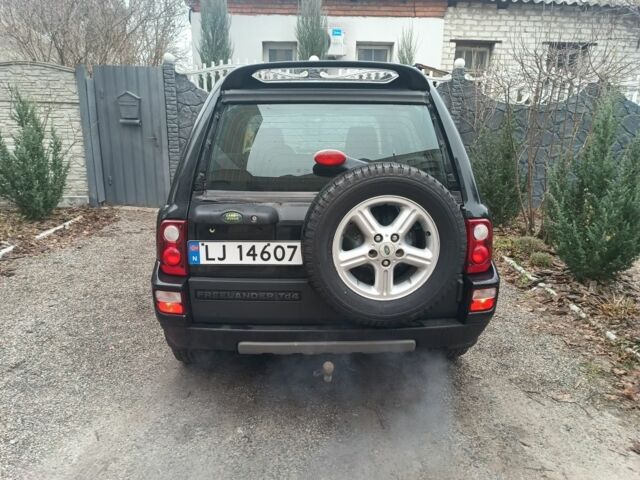 Черный Ленд Ровер Фрилендер, объемом двигателя 2 л и пробегом 259 тыс. км за 5777 $, фото 1 на Automoto.ua