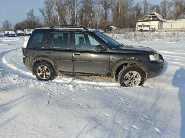 Чорний Ленд Ровер Freelander, об'ємом двигуна 2 л та пробігом 300 тис. км за 3800 $, фото 1 на Automoto.ua