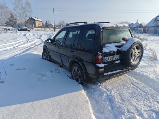 Чорний Ленд Ровер Freelander, об'ємом двигуна 2 л та пробігом 300 тис. км за 3800 $, фото 3 на Automoto.ua
