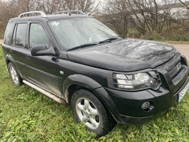 Черный Ленд Ровер Фрилендер, объемом двигателя 2 л и пробегом 156 тыс. км за 3300 $, фото 1 на Automoto.ua