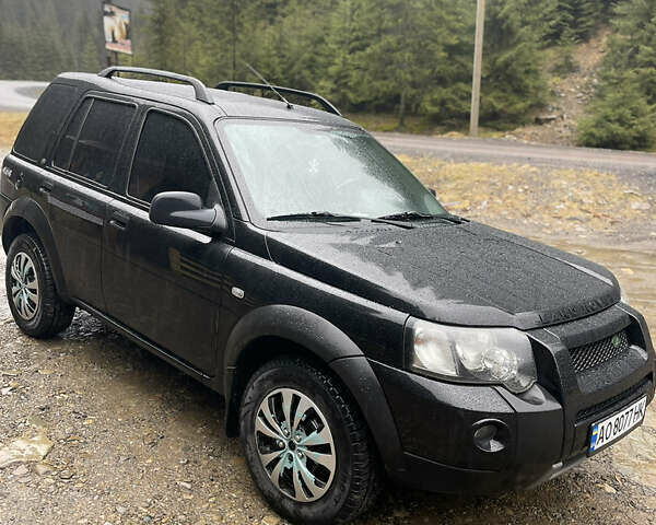 Чорний Ленд Ровер Freelander, об'ємом двигуна 1.95 л та пробігом 306 тис. км за 6750 $, фото 1 на Automoto.ua