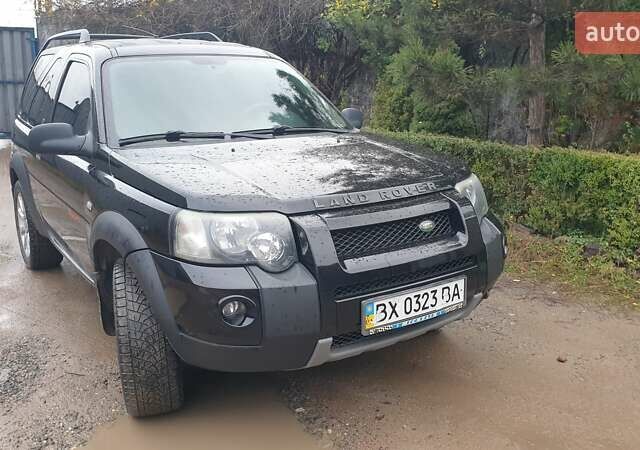 Чорний Ленд Ровер Freelander, об'ємом двигуна 1.95 л та пробігом 145 тис. км за 7200 $, фото 1 на Automoto.ua