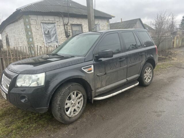 Черный Ленд Ровер Фрилендер, объемом двигателя 2.2 л и пробегом 260 тыс. км за 4200 $, фото 3 на Automoto.ua