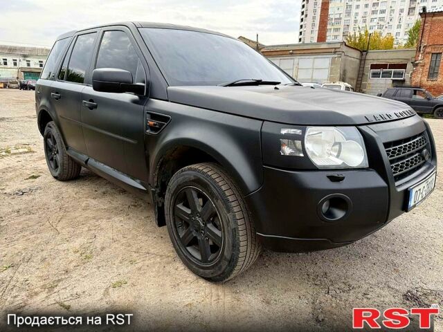 Черный Ленд Ровер Фрилендер, объемом двигателя 2.2 л и пробегом 205 тыс. км за 4000 $, фото 2 на Automoto.ua