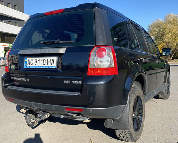 Черный Ленд Ровер Фрилендер, объемом двигателя 2.18 л и пробегом 298 тыс. км за 9999 $, фото 4 на Automoto.ua