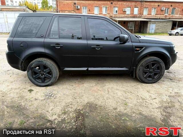 Черный Ленд Ровер Фрилендер, объемом двигателя 2.2 л и пробегом 205 тыс. км за 4000 $, фото 3 на Automoto.ua