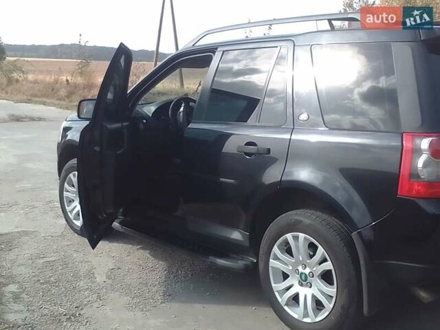 Черный Ленд Ровер Фрилендер, объемом двигателя 2.2 л и пробегом 288 тыс. км за 9700 $, фото 9 на Automoto.ua