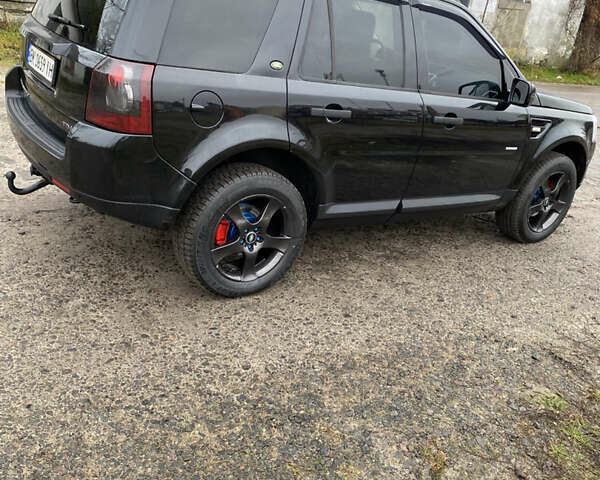 Черный Ленд Ровер Фрилендер, объемом двигателя 2.18 л и пробегом 293 тыс. км за 8987 $, фото 3 на Automoto.ua