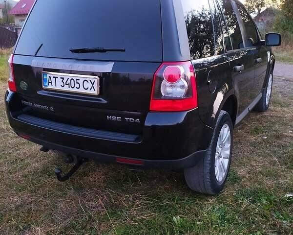 Чорний Ленд Ровер Freelander, об'ємом двигуна 2.2 л та пробігом 276 тис. км за 11100 $, фото 13 на Automoto.ua