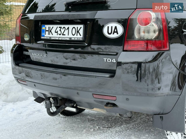 Черный Ленд Ровер Фрилендер, объемом двигателя 2.2 л и пробегом 228 тыс. км за 12350 $, фото 8 на Automoto.ua