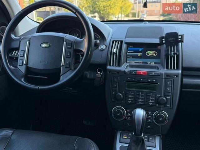 Черный Ленд Ровер Фрилендер, объемом двигателя 2.18 л и пробегом 228 тыс. км за 11750 $, фото 63 на Automoto.ua