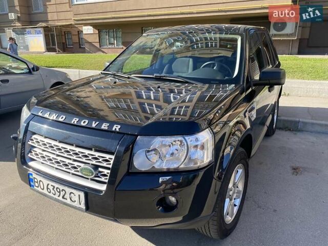 Черный Ленд Ровер Фрилендер, объемом двигателя 2.2 л и пробегом 330 тыс. км за 11555 $, фото 6 на Automoto.ua