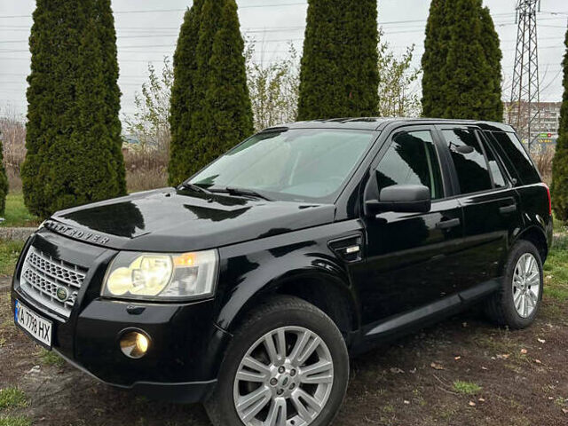 Черный Ленд Ровер Фрилендер, объемом двигателя 2.2 л и пробегом 252 тыс. км за 12000 $, фото 6 на Automoto.ua