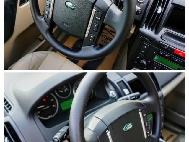 Черный Ленд Ровер Фрилендер, объемом двигателя 2.2 л и пробегом 201 тыс. км за 5500 $, фото 6 на Automoto.ua