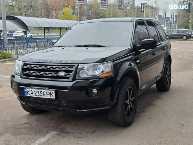 Черный Ленд Ровер Фрилендер, объемом двигателя 2 л и пробегом 218 тыс. км за 10700 $, фото 1 на Automoto.ua