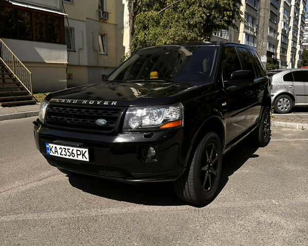 Черный Ленд Ровер Фрилендер, объемом двигателя 2 л и пробегом 218 тыс. км за 10500 $, фото 1 на Automoto.ua