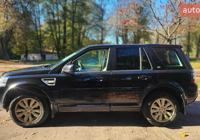 Черный Ленд Ровер Фрилендер, объемом двигателя 2 л и пробегом 145 тыс. км за 13200 $, фото 6 на Automoto.ua