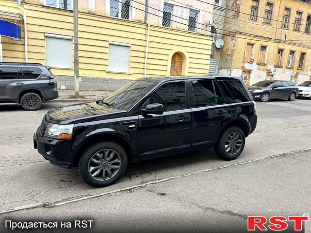 Черный Ленд Ровер Фрилендер, объемом двигателя 2 л и пробегом 140 тыс. км за 13500 $, фото 2 на Automoto.ua
