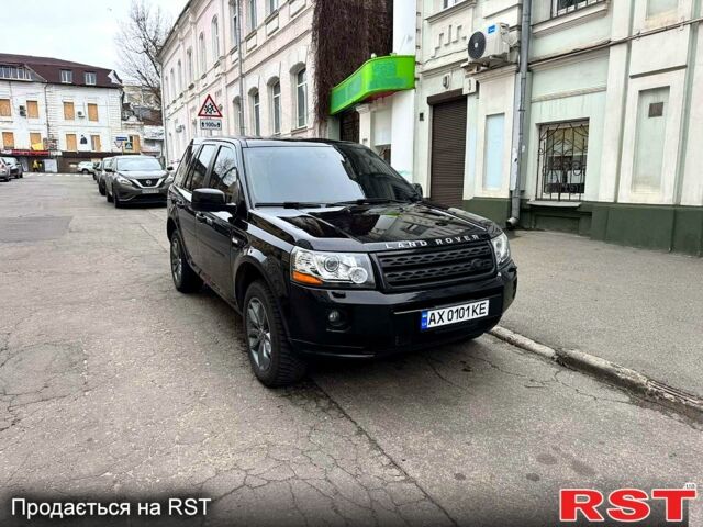 Черный Ленд Ровер Фрилендер, объемом двигателя 2 л и пробегом 140 тыс. км за 13500 $, фото 1 на Automoto.ua