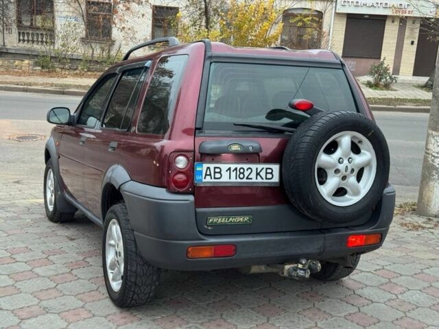 Червоний Ленд Ровер Freelander, об'ємом двигуна 2 л та пробігом 190 тис. км за 4599 $, фото 8 на Automoto.ua