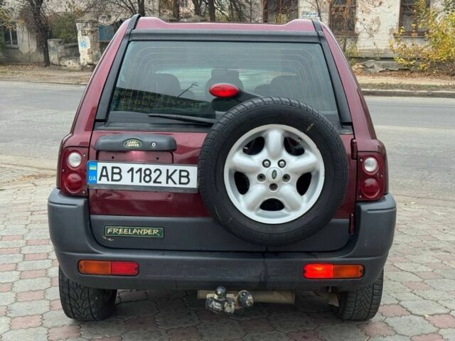 Червоний Ленд Ровер Freelander, об'ємом двигуна 2 л та пробігом 190 тис. км за 4599 $, фото 7 на Automoto.ua