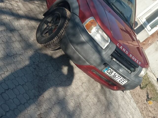 Червоний Ленд Ровер Freelander, об'ємом двигуна 2 л та пробігом 420 тис. км за 6500 $, фото 1 на Automoto.ua