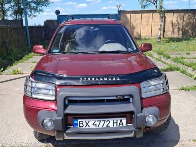 Червоний Ленд Ровер Freelander, об'ємом двигуна 1.8 л та пробігом 200 тис. км за 4500 $, фото 1 на Automoto.ua