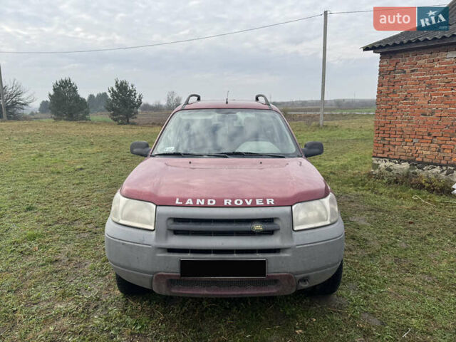 Червоний Ленд Ровер Freelander, об'ємом двигуна 2 л та пробігом 165 тис. км за 3800 $, фото 2 на Automoto.ua