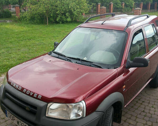 Червоний Ленд Ровер Freelander, об'ємом двигуна 2 л та пробігом 160 тис. км за 3800 $, фото 1 на Automoto.ua
