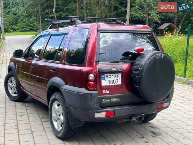 Червоний Ленд Ровер Freelander, об'ємом двигуна 2 л та пробігом 134 тис. км за 6799 $, фото 6 на Automoto.ua