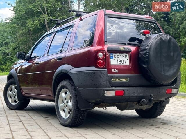Червоний Ленд Ровер Freelander, об'ємом двигуна 2 л та пробігом 134 тис. км за 6799 $, фото 5 на Automoto.ua