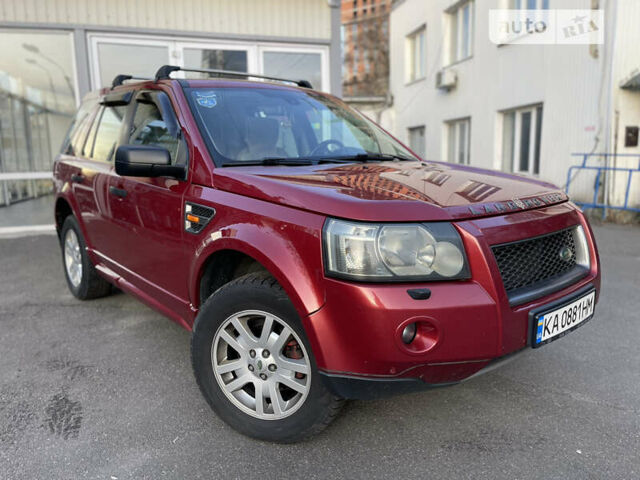 Червоний Ленд Ровер Freelander, об'ємом двигуна 2.2 л та пробігом 329 тис. км за 8999 $, фото 7 на Automoto.ua