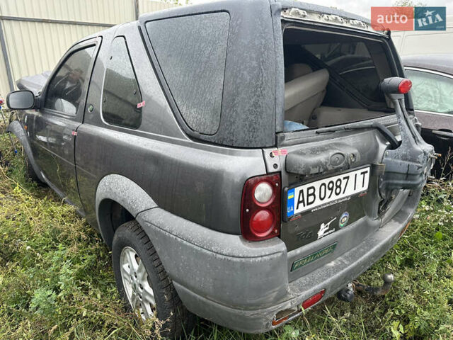 Сірий Ленд Ровер Freelander, об'ємом двигуна 2 л та пробігом 250 тис. км за 1850 $, фото 1 на Automoto.ua