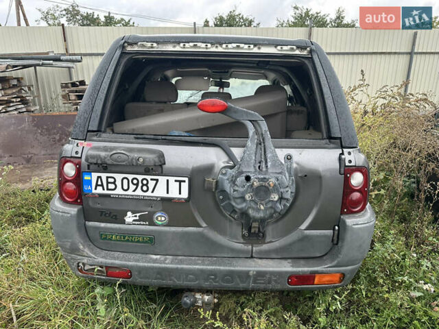 Сірий Ленд Ровер Freelander, об'ємом двигуна 2 л та пробігом 250 тис. км за 1850 $, фото 2 на Automoto.ua